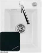 Systemceram KeraDomo MERA 39, Farbe Nigra (matt), mit 5 Jahren Garantie