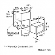 Neff HW 5350 N / H53W50N3, Einbau-Mikrowellengert, mit 5 Jahren Garantie!