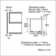 Neff HW 5350 N / H53W50N3, Einbau-Mikrowellengert, mit 5 Jahren Garantie!