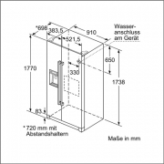 Neff KSA 788 A1 / KA3902I20, Side-by-Side Khl-Gefrierkombination, EEK: A+, mit 5 Jahren Garantie!
