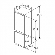 Neff KF 735 A2 / KI7863F30, FreshSafe Khl-Gefrierkombination, EEK: A++, mit 5 Jahren Garantie!