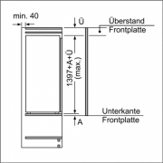 Neff KN 546 A2 / KI8523D30, integrierbare Khl-Gefrierkombination, EEK: A++, mit 5 Jahren Garantie!