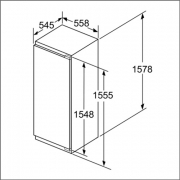 Neff K 645 A2 / KI2723F30, integrierbarer FreshSafe Khlautomat, EEK: A++, mit 5 Jahren Garantie!