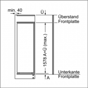 Neff K 645 A2 / KI2723F30, integrierbarer FreshSafe Khlautomat, EEK: A++, mit 5 Jahren Garantie!