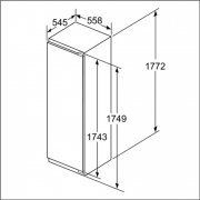 Neff K 845 A2 / KI2823F30, integrierbarer FreshSafe Khlautomat, EEK: A++, mit 5 Jahren Garantie!