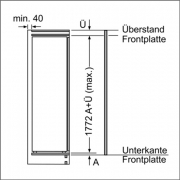 Neff K 845 A2 / KI2823F30, integrierbarer FreshSafe Khlautomat, EEK: A++, mit 5 Jahren Garantie!