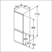 Neff KF 714 A2 / KI7862S30, integrierbare Khl-Gefrierkombination, EEK: A++, mit 5 Jahren Garantie!