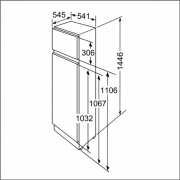 Neff KT 534 A2 / K1674X8, integrierbare Khl-Gefrierkombination, EEK: A++, mit 5 Jahren Garantie!