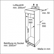 Neff KT 534 A2 / K1674X8, integrierbare Khl-Gefrierkombination, EEK: A++, mit 5 Jahren Garantie!