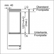 Neff KN 436 A2 / KI8413D30, integrierbarer VitaFresh Khlautomat, EEK: A++, mit 5 Jahren Garantie!
