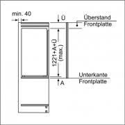 Neff K 446 A3 / KI2423D40, integrierbarer FreshSafe Khlautomat, EEK: A+++,mit 5 Jahren Garantie!