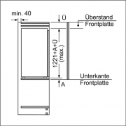 Neff K 446 A2 / KI2423D30, integrierbarer FreshSafe Khlautomat, EEK: A++, mit 5 Jahren Garantie!