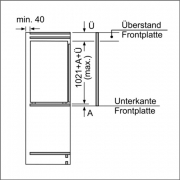Neff K 335 A2 / KI1313F30, integrierbarer FreshSafe Khlautomat, EEK: A++, mit 5 Jahren Garantie!