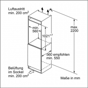 Neff K 345 A2 / KI2323F30, integrierbarer FreshSafe Khlautomat, EEK: A++, mit 5 Jahren Garantie!
