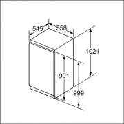Neff K 346 A3 / KI2323D40, integrierbarer FreshSafe Khlautomat, EEK: A+++, mit 5 Jahren Garantie!