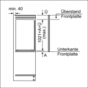 Neff K 346 A3 / KI2323D40, integrierbarer FreshSafe Khlautomat, EEK: A+++, mit 5 Jahren Garantie!