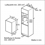Neff K 214 A2 / K1514X8, integrierbarer Khlautomat, EEK: A++, mit 5 Jahren Garantie!