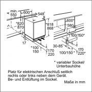 Neff KU 226 A2 / K4336X8,  integrierbarer Unterbau-Khlautomat, EEK: A++, mit 5 Jahren Garantie!