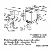 Neff KU 225 A2 / K4336X6,  integrierbarer Unterbau-Khlautomat, EEK: A++, mit 5 Jahren Garantie!