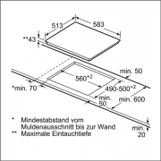 Neff MR 1340 N / M13R40N2,  Elektro-Glaskeramikkochfeld, 60 cm, mit 5 Jahren Garantie!