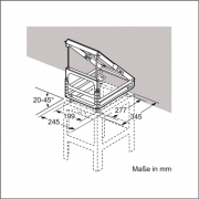Neff Adapter fr Dachschrgen links / rechts  Z5912X0