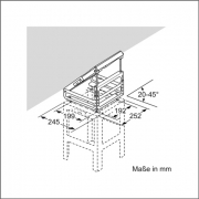 Neff Adapter fr Dachschrgen vorne/hinten  Z5913X0