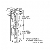 Neff Montageturmverlngerung 1000 mm  Z5922N0