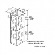 Neff Montageturmverlngerung 1000 mm  Z5923N0