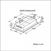 Neff ICL 9046N / I90CL46N0, Deckenlfter 100 cm, mit 5 Jahren Garantie!