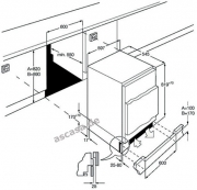 SMEG UD7108FSEP Unterbau-Gefrier-Schrank, Festtrtechnik, Energieeffizienzklasse A+, mit 5 Jahren Garantie!
