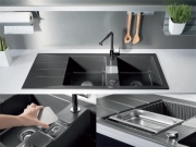 Systemceram KeraDomo GENEA DOUBLE in Magnolie (glnzend), mit 5 Jahren Garantie