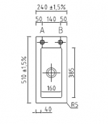 Systemceram KeraDomo MERA 24 in Alu (matt), mit 5 Jahren Garantie