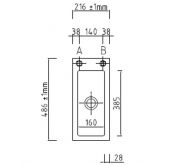 Systemceram KeraDomo MERA 24 F in Titan (matt), mit 5 Jahren Garantie