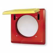 Weibel WMK-A-V002, Mauerkasten, RAL Wunschfarbe zweifarbig, Aufputz-Variante