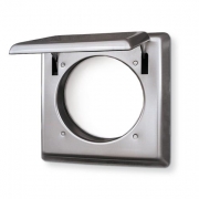 Weibel WMK-A-K001, Mauerkasten, Edelstahl, Aufputz-Variante