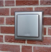 Weibel WMK-A-K001, Mauerkasten, Edelstahl, Aufputz-Variante