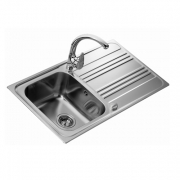 Teka COSMOS 1B 1D, Edelstahl poliert