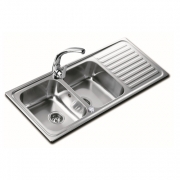 Teka CLASSIC 2B 1D, Edelstahl poliert