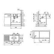 Teka CLASSIC 2B 1D, Edelstahl poliert