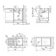 Teka TEXINA 60 B-CN, Edelstahl poliert