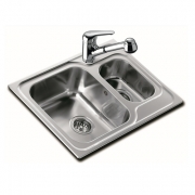 Teka CLASSIC 1,5 B, Edelstahl poliert