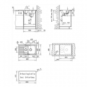 Teka CLASSIC 1,5 B, Edelstahl poliert
