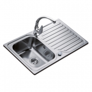 Teka CLASSIC 1B, Edelstahl poliert