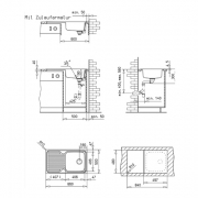 Teka CLASSIC 1B, Edelstahl poliert