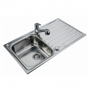 Teka CLASSIC 1B-S 1D, Edelstahl poliert