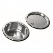 Teka ERC Rundbecken, Edelstahl poliert