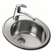 Teka CENTROVAL 45 CN, Edelstahl poliert