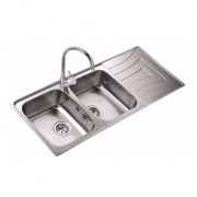 Teka UNIVERSO 2B 1D, Edelstahl poliert