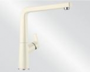 Blanco Avona S Armatur Silgranit-Look, Hochdruck Zugauslauf Schlauchbrause, Farbe jasmin, 521281