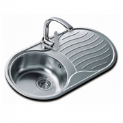 Teka DR 80 1B 1D, Edelstahl poliert